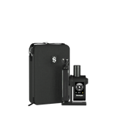 StΓΌndenglass ModΓΌl + Dok Deluxe Travel Set - Gray Glass - Discreet Smoker